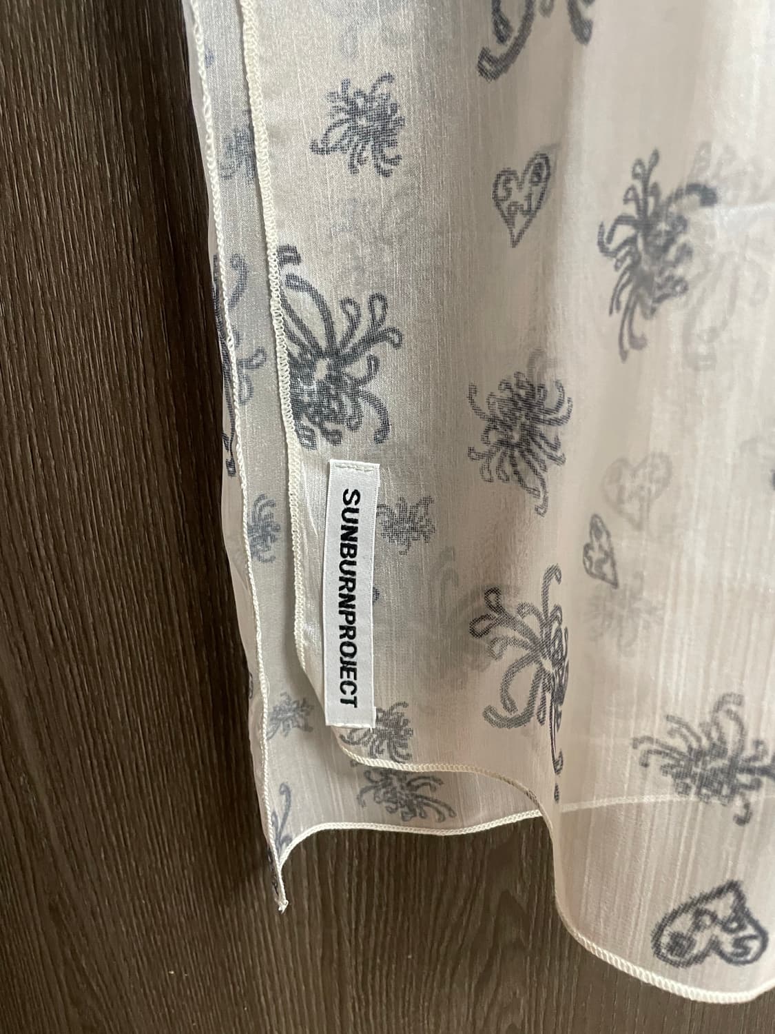썬번프로젝트 ink sheer muffler (베이지) 상품이미지8