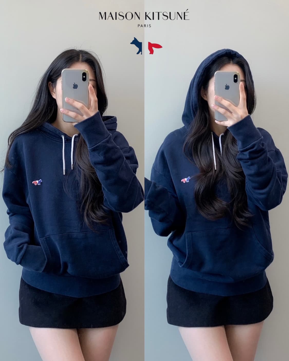 메종키츠네 후드티  상품이미지1