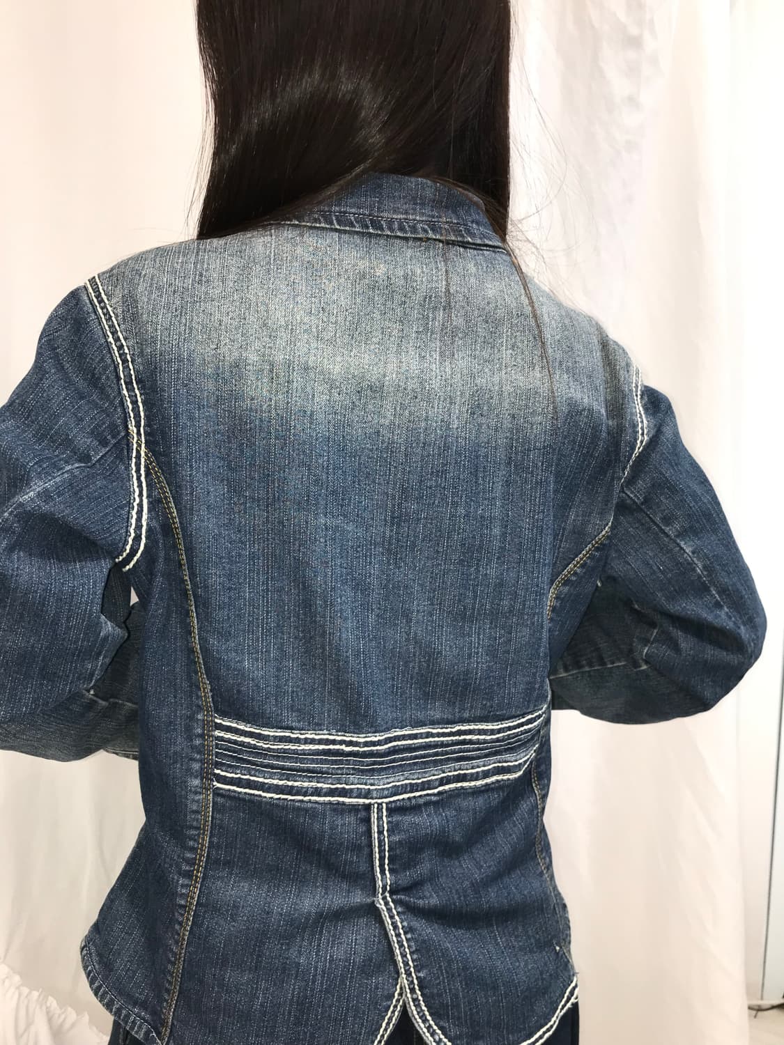 스티치 데님 자켓  상품이미지6