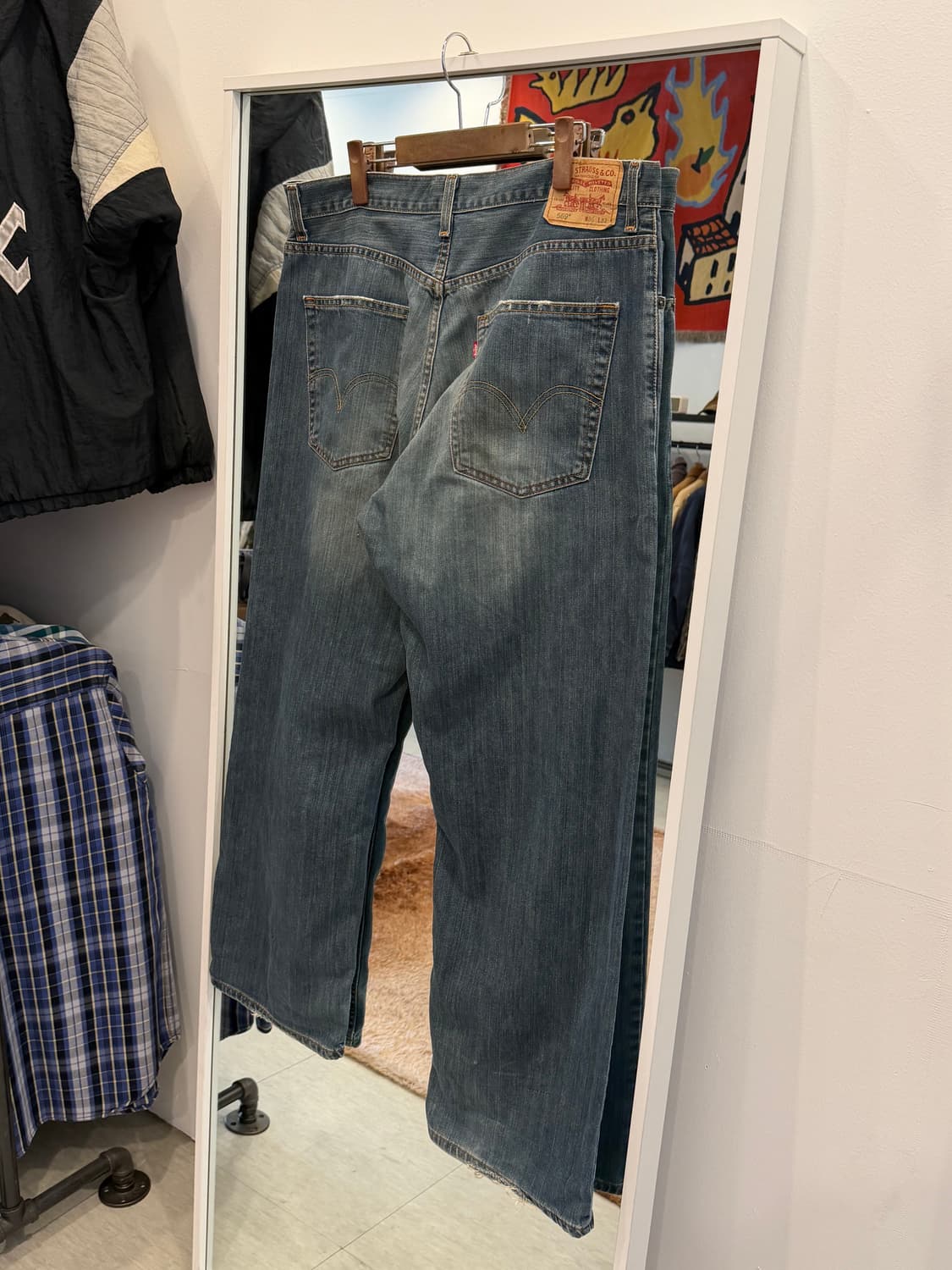 00s Levis 리바이스 569 데님 팬츠 (36-37inch) 상품이미지5