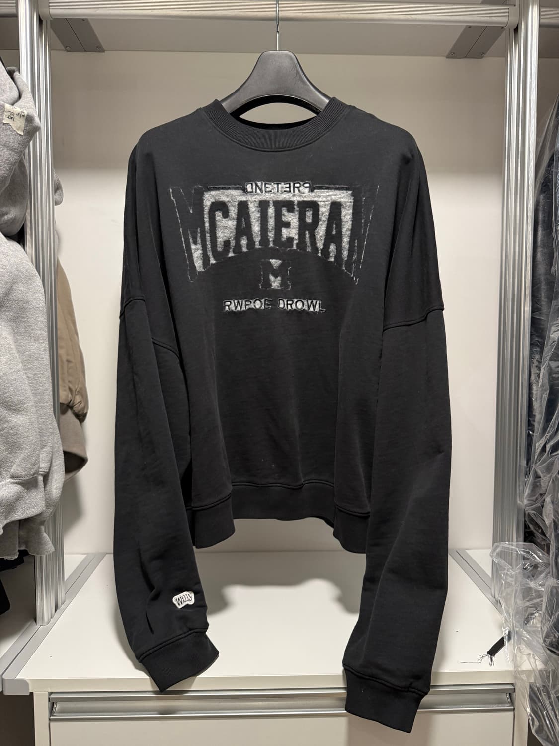 윌리차바리아 맨투맨 L 상품이미지1