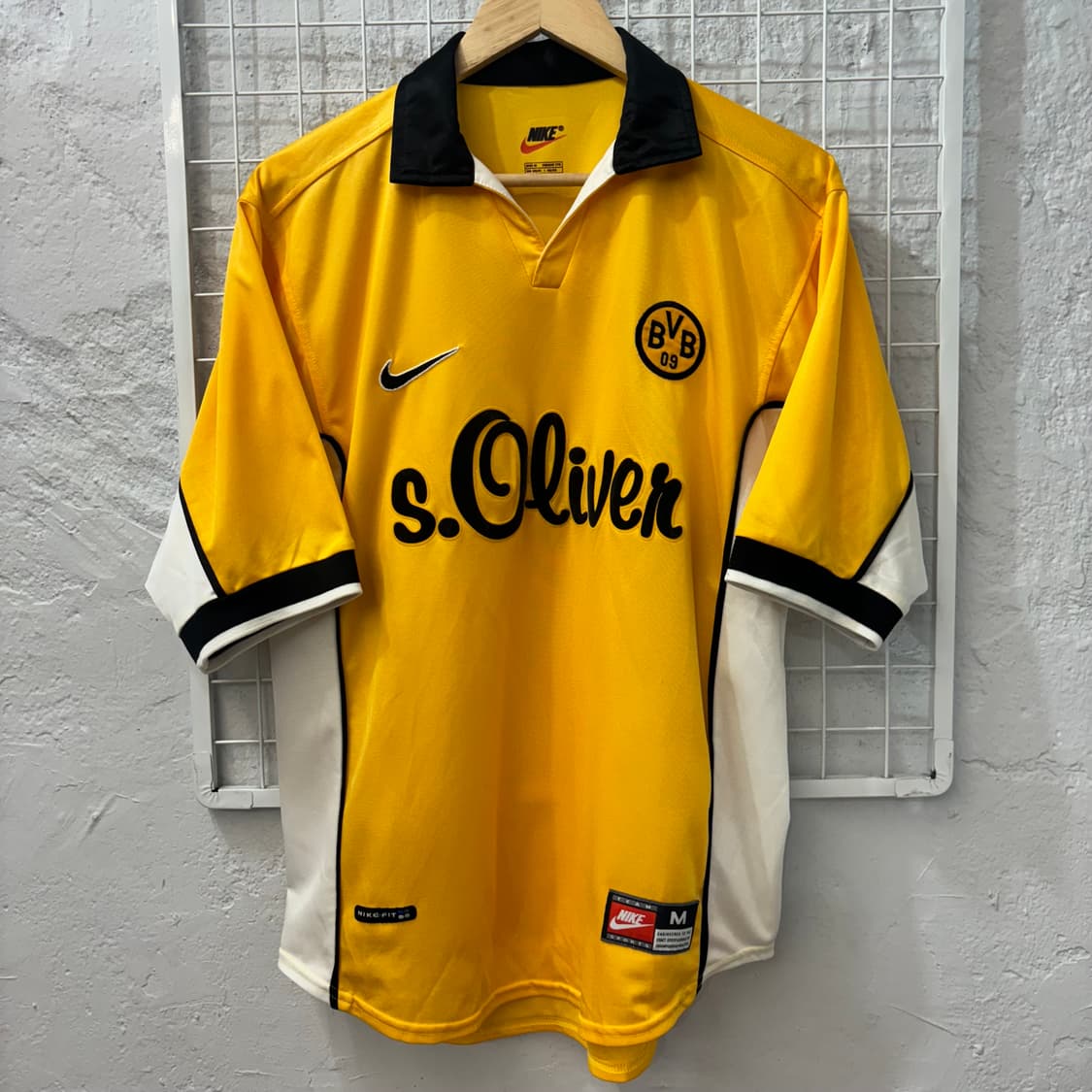 나이키 98-00 도르트문트 홈 노마킹 유니폼 져지 M 상품이미지1