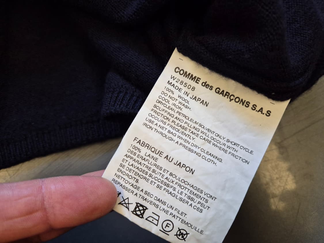 꼼데가르송 셔츠 니트 상품이미지5