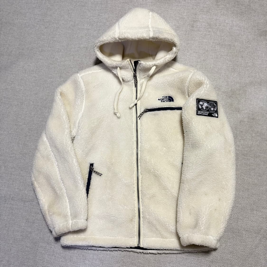 노스페이스 플리스 후드집업 상품이미지1