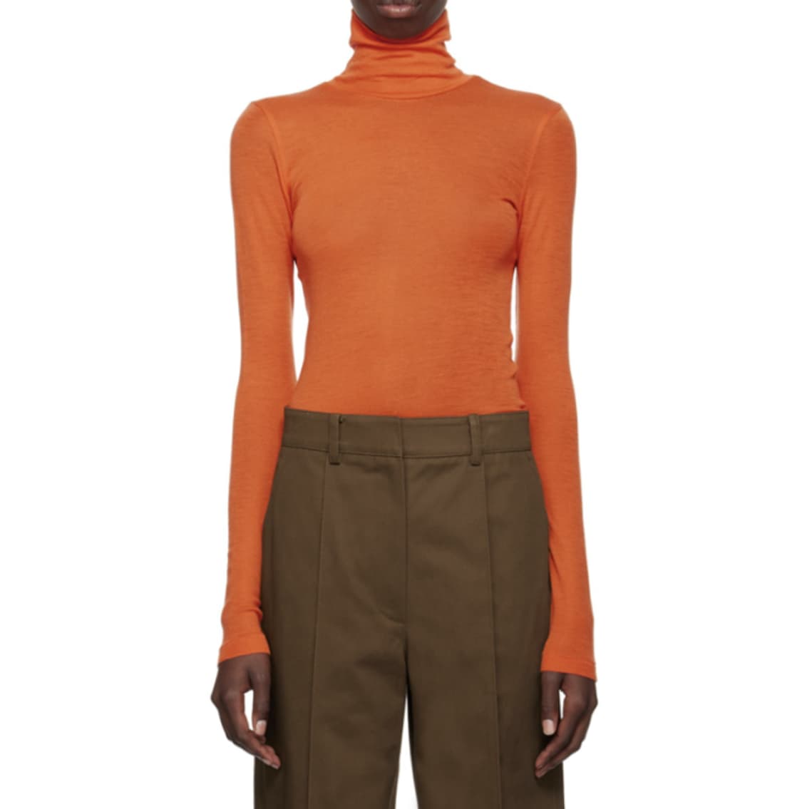 렉토 오버레이 로고 터틀넥 탑 상품이미지5