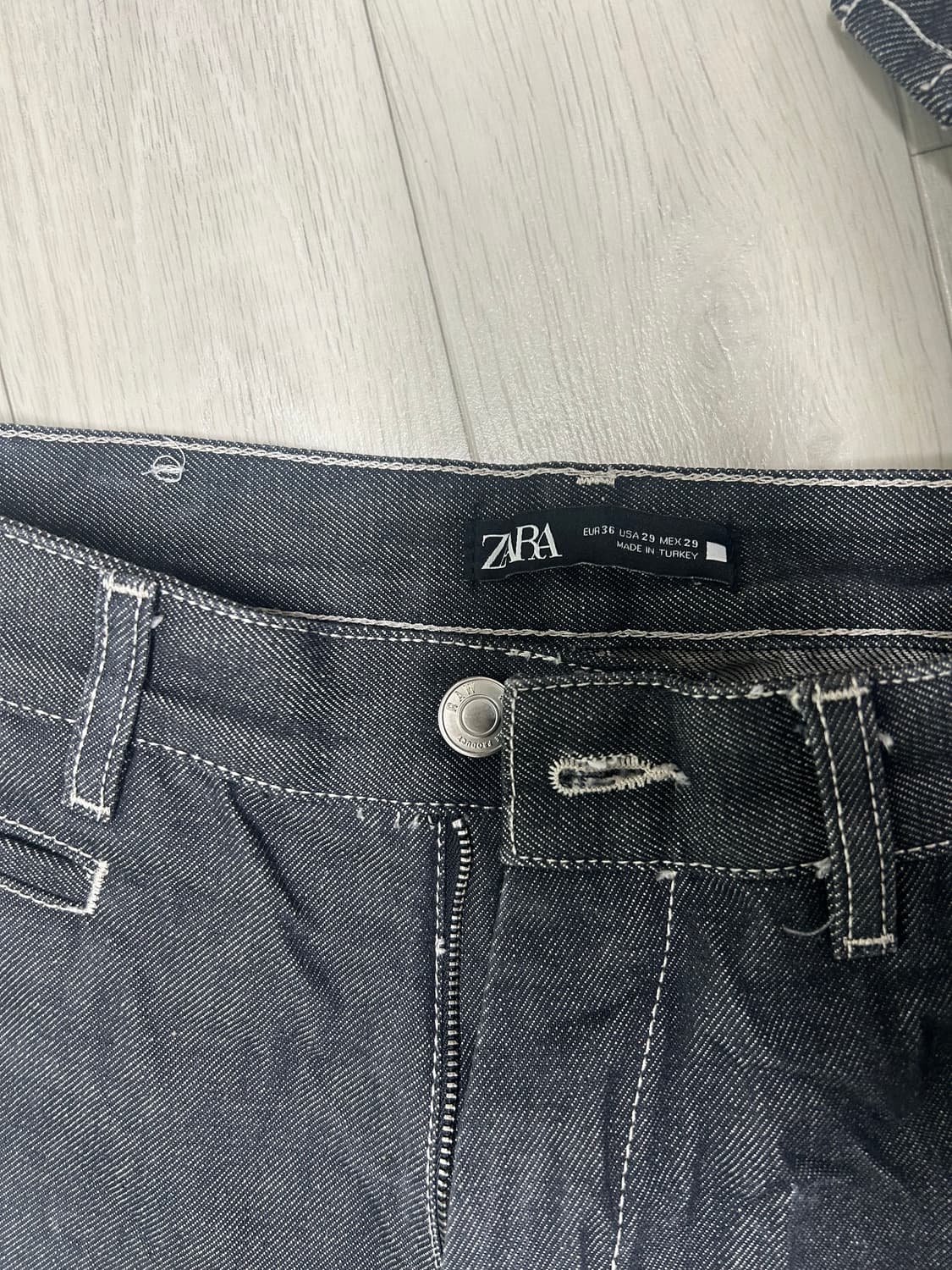 자라 Zara 데님 셋업 상품이미지8