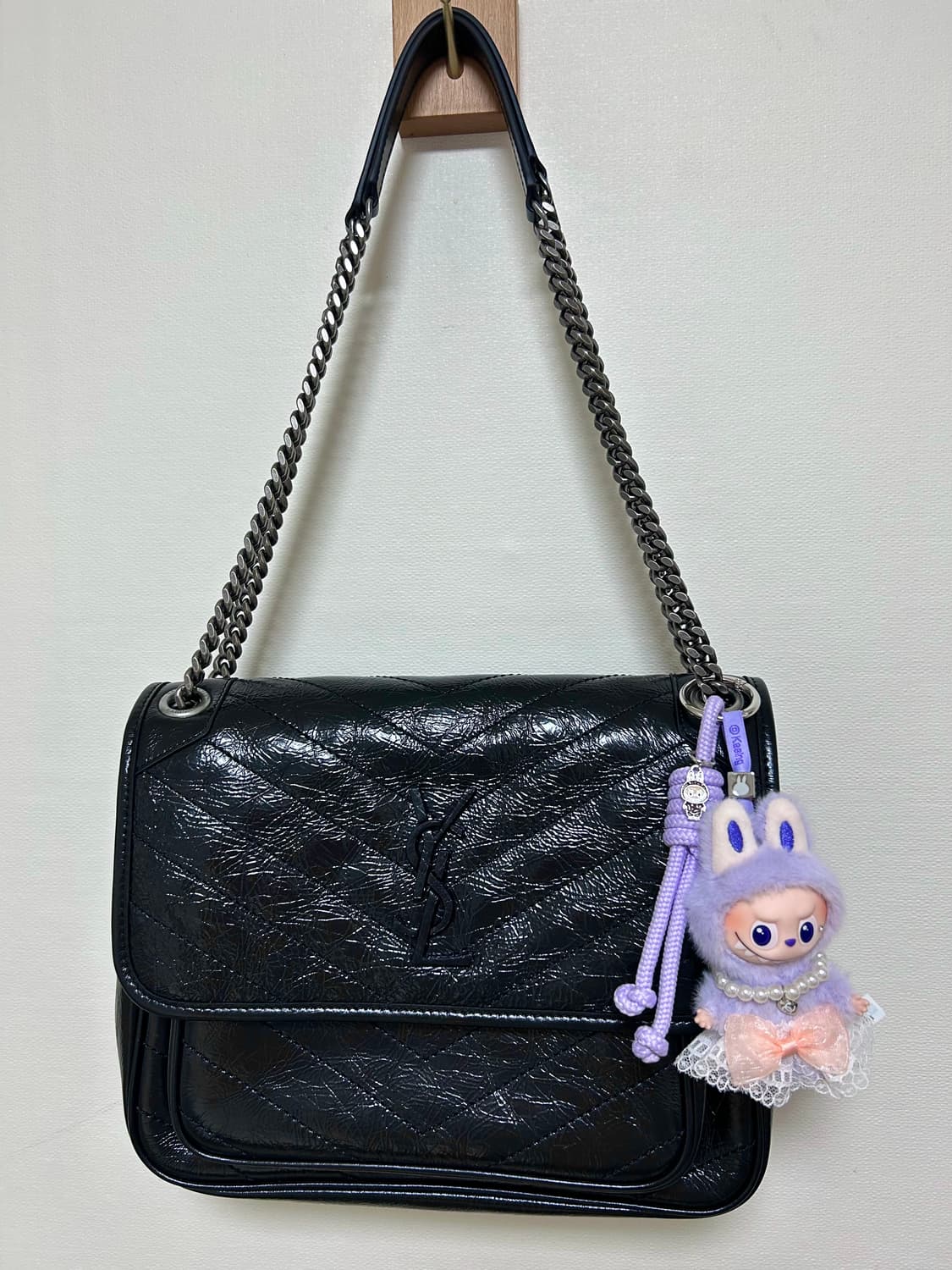 (1)정품 미니 라부부 E키링 커스텀 상품이미지4