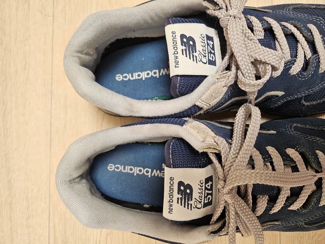 뉴발란스 574 네이비 - D 스탠다드 270 상품이미지2