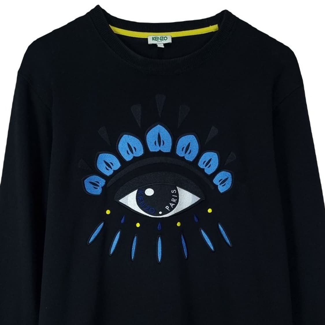 [겐조] 아이즈 그래픽 자수 맨투맨 블랙 P01323 상품이미지4