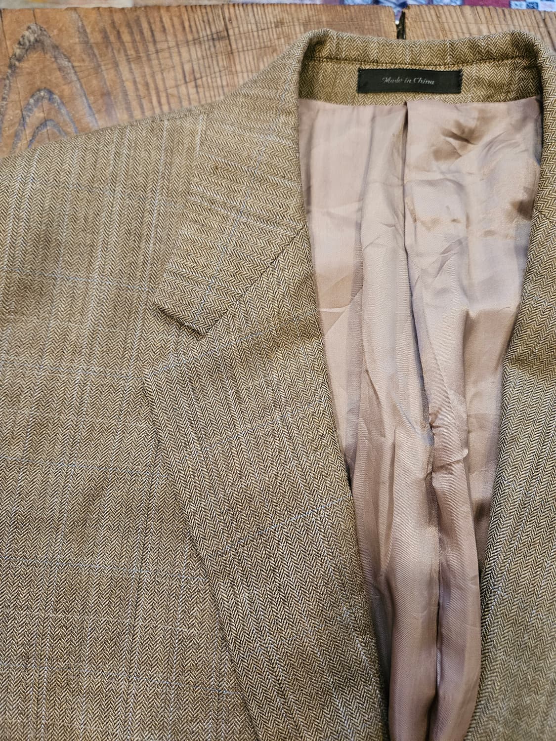 빈티지 랄프로렌 실크 울 자켓 상품이미지4