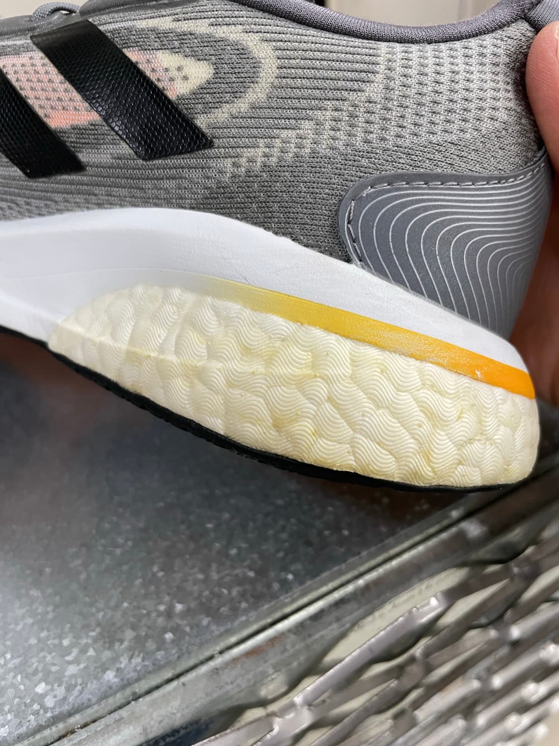 아디다스 슈퍼노바 그레이 플래시 오렌지 255 상품이미지7