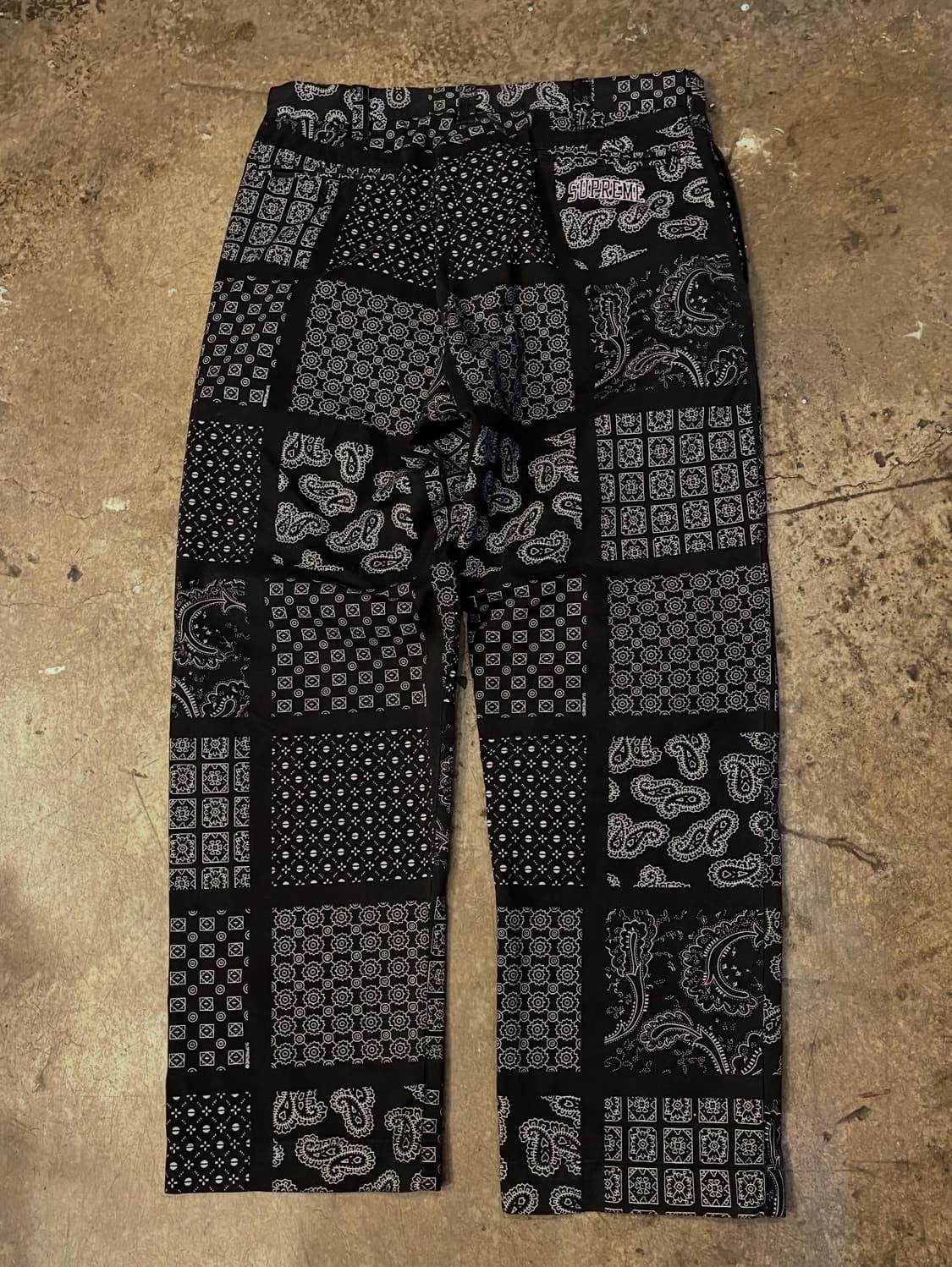 Supreme Paisley Grid Chino Pants - 20Ss 상품이미지9