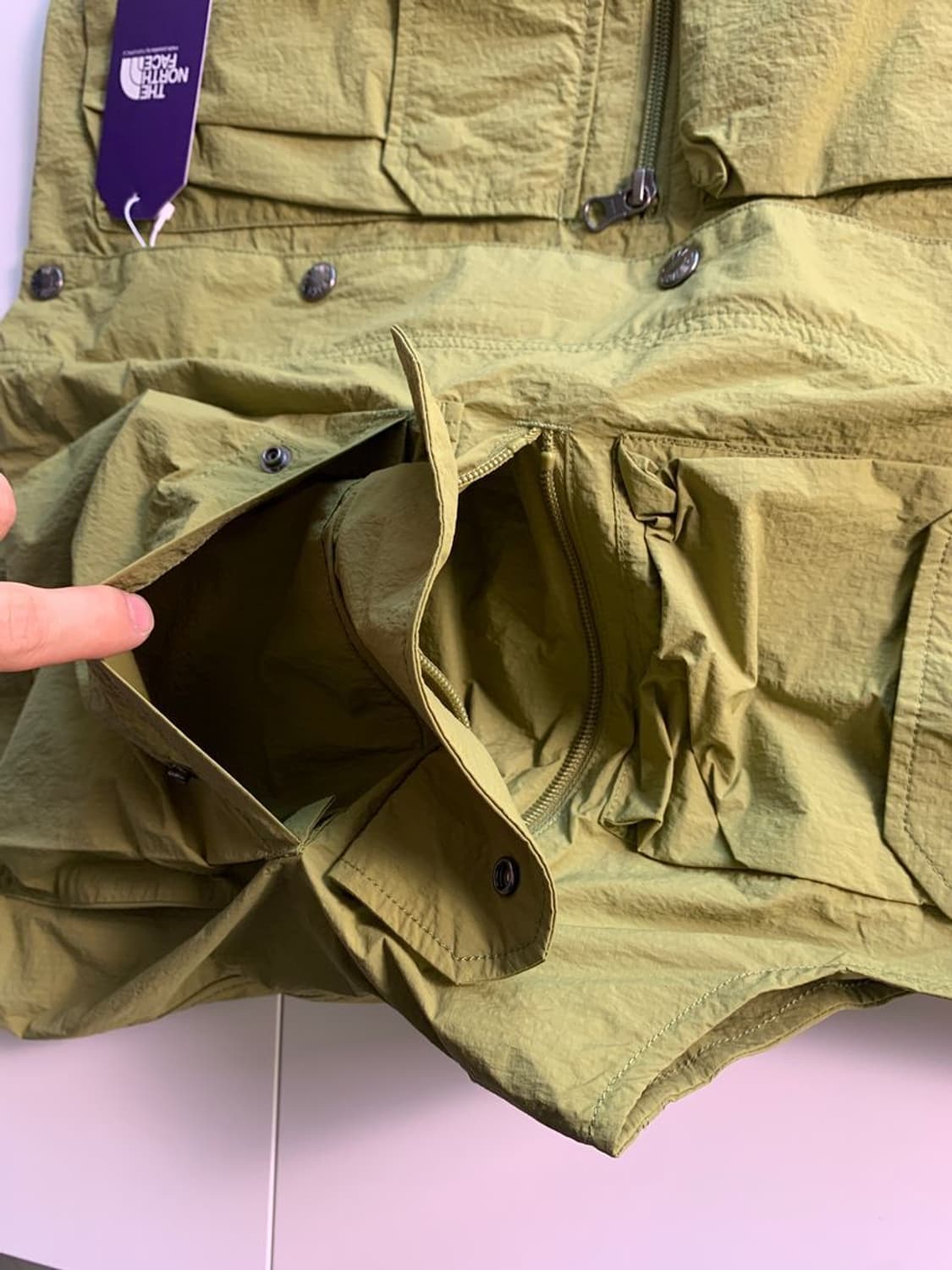 NYLON RIPSTOP 나일론 립스톱 조끼 상품이미지8