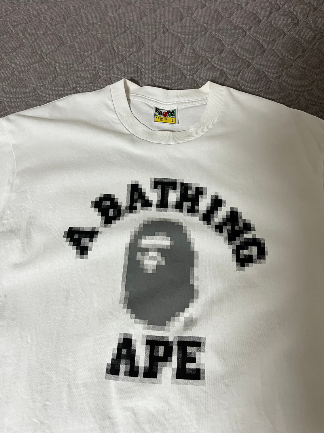 L 베이프 티셔츠 블러  상품이미지2