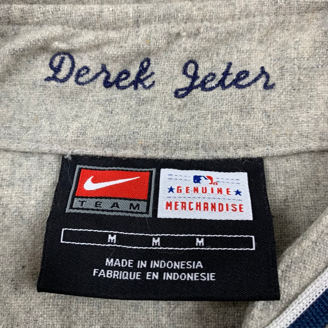 나이키 MLB 뉴욕 양키스 데릭 지터 기념 울 블렌드 유니폼 져지 상품이미지5