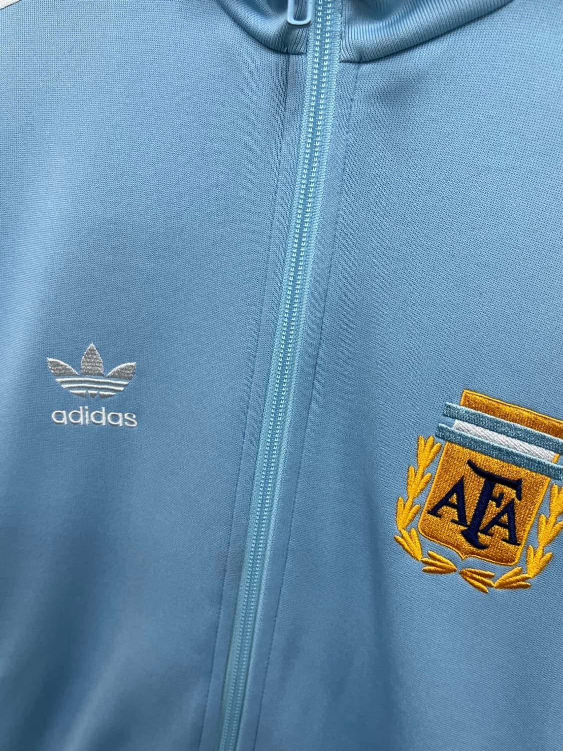 아디다스 아르헨티나 연하늘 트랙탑 희귀 져지 상품이미지4