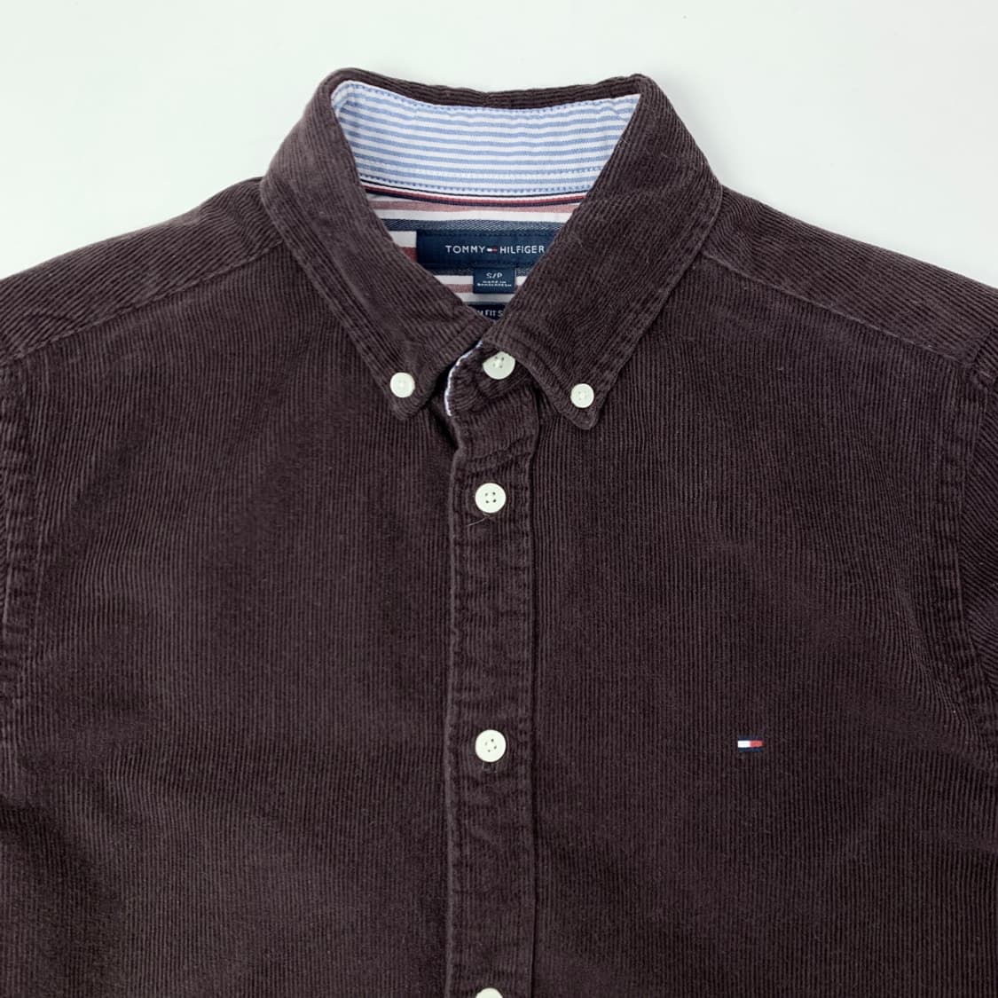 [S/정품] 타미힐피거 브라운 골덴 셔츠 상품이미지2