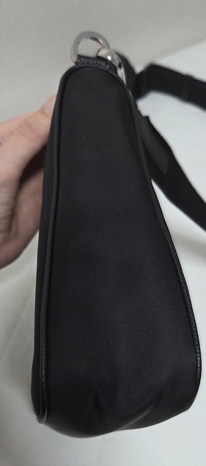 프라다 리나일론 앤 사피아노  숄더백 블랙  상품이미지2