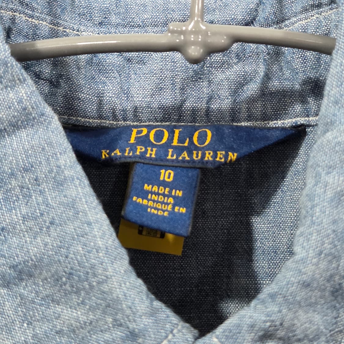 폴로랄프로렌 키즈 샴브레이 원피스 10 상품이미지4