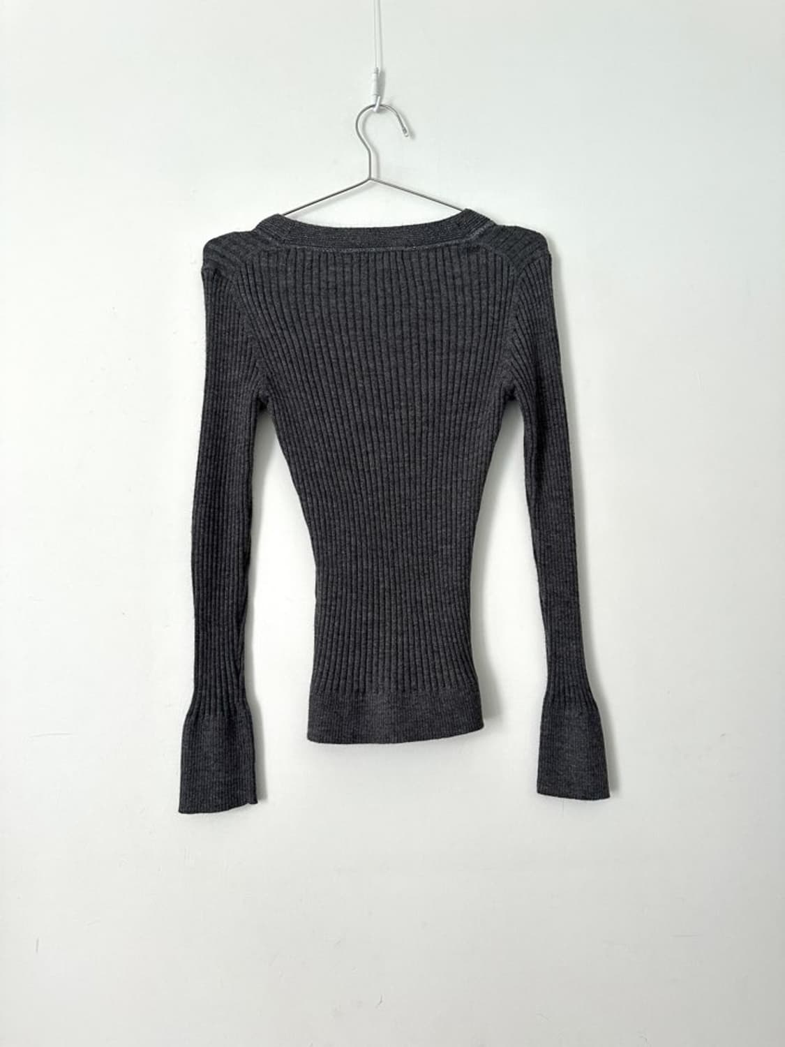 MICHEL KLEIN twinkle slim knit / grey 상품이미지4