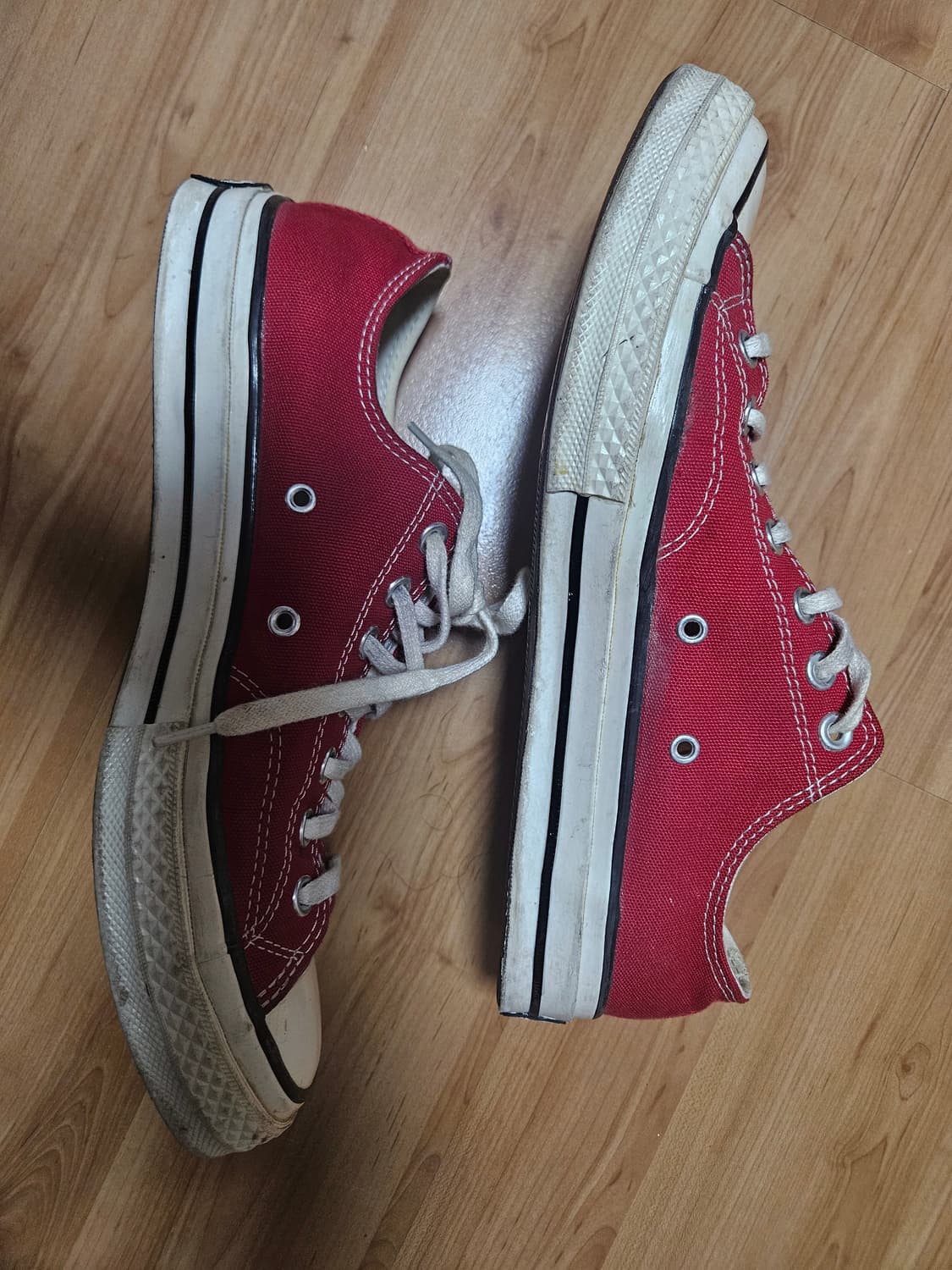 컨버스 척테일러 척70 로우 레드 275 상품이미지5