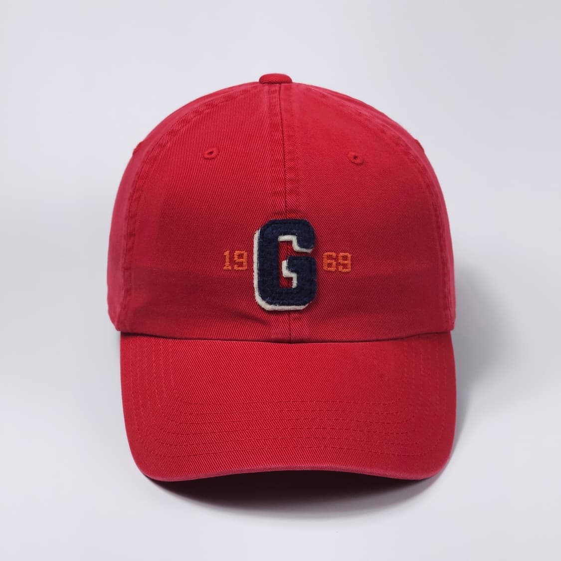 갭 GAP 레드 올드빈티지 볼캡 모자 상품이미지2