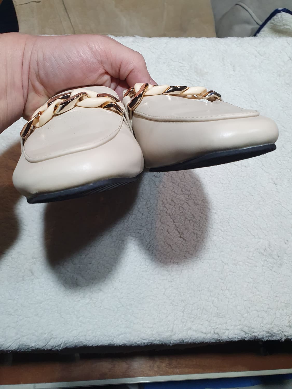 더스타일 체인 장식 여성 뮬 슬리퍼 245mm 상품이미지7