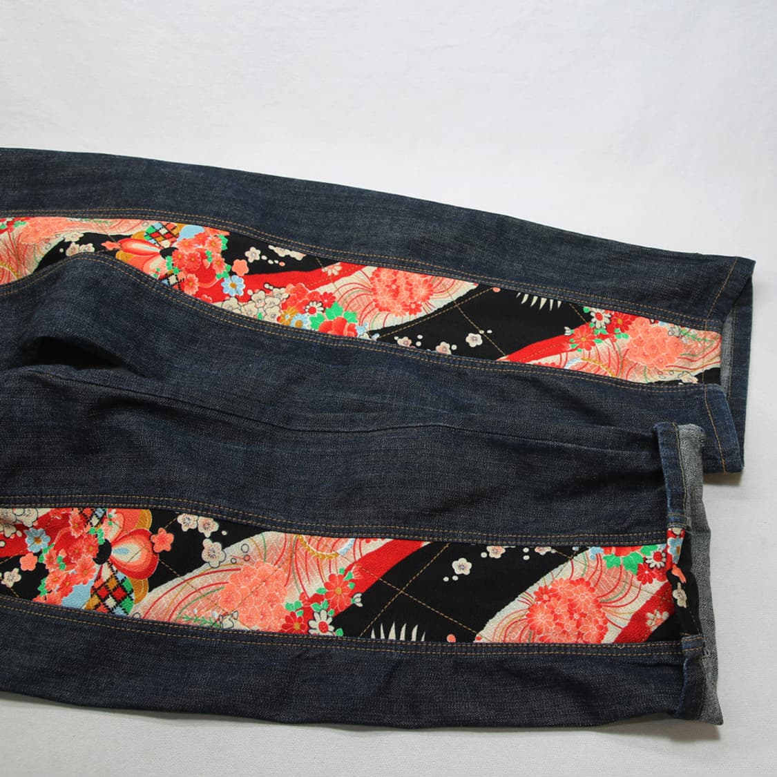 (착용컷) JUVENILE DELINQUENT 오리엔탈 데님 팬츠 34 상품이미지10