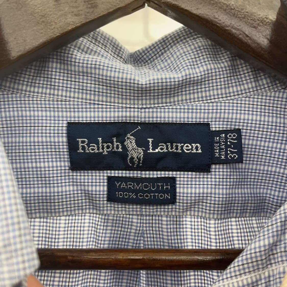 폴로 랄프로렌 YARMOUTH 모던 시크 체크 셔츠 105 C08407 상품이미지5