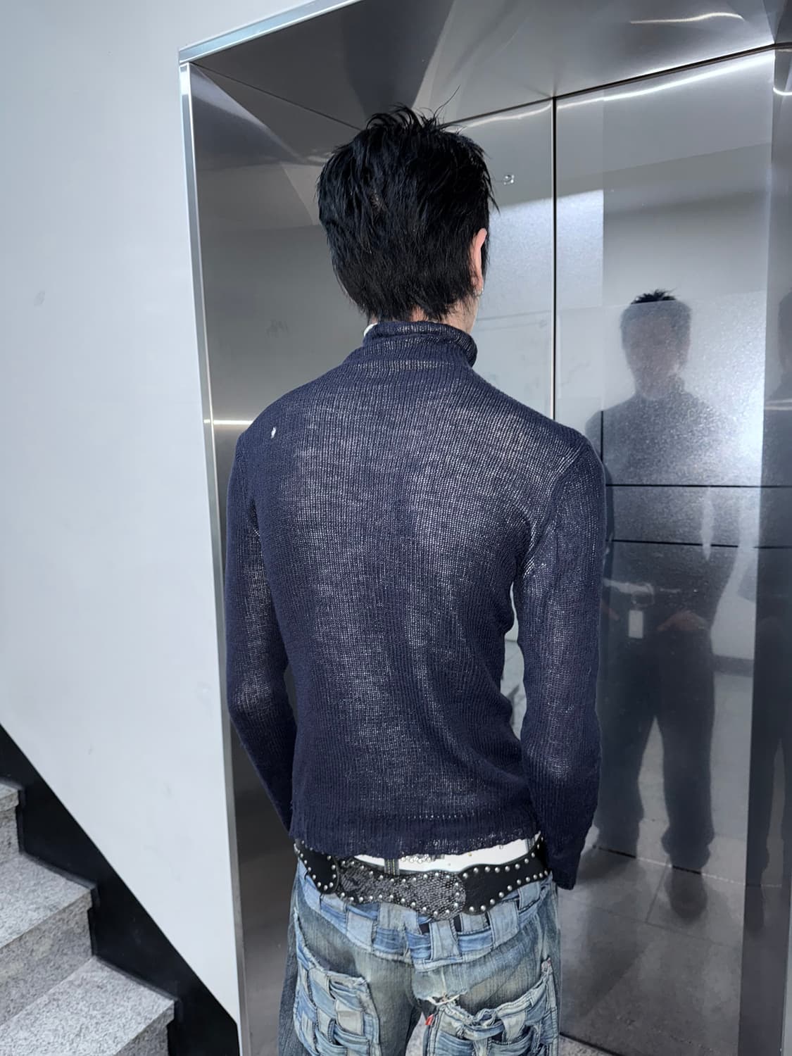 layered stretch knit 상품이미지2