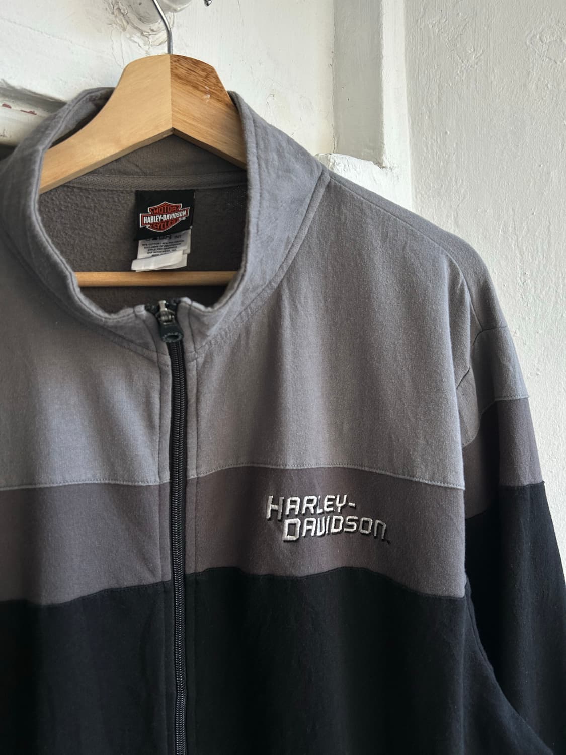 빈티지 할리데이비슨 스웻집업자켓3XL 상품이미지1