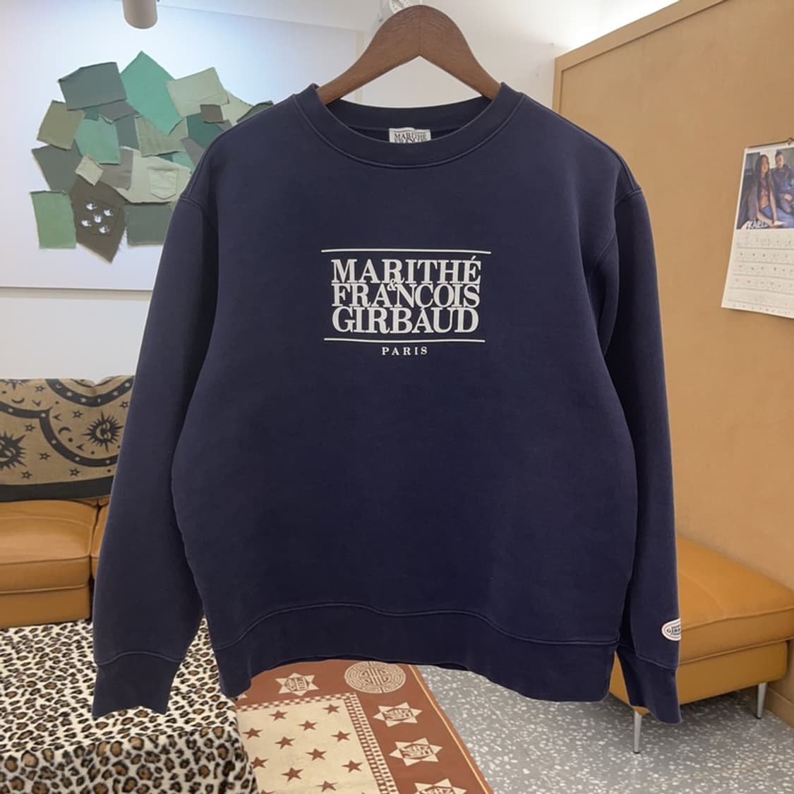 마리떼 프랑소와 저버 올드스쿨 빈티지 캐주얼 맨투맨 M C09510 상품이미지3