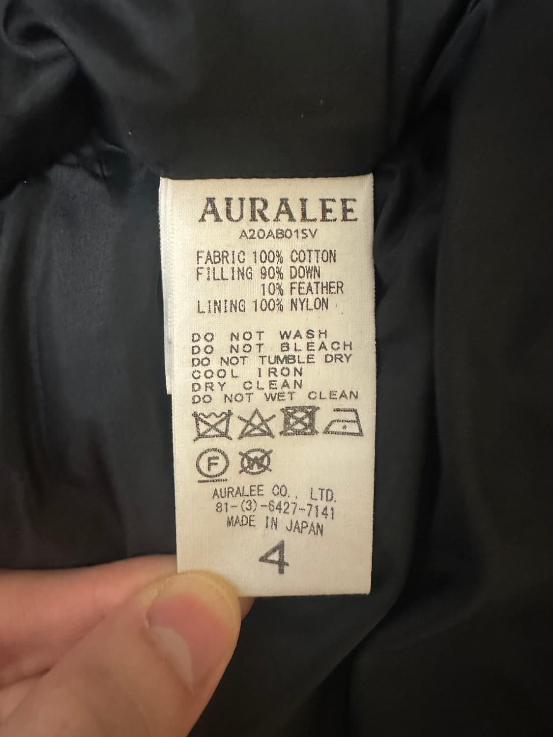 [4] 오라리 수빈 패딩 블랙 상품이미지7