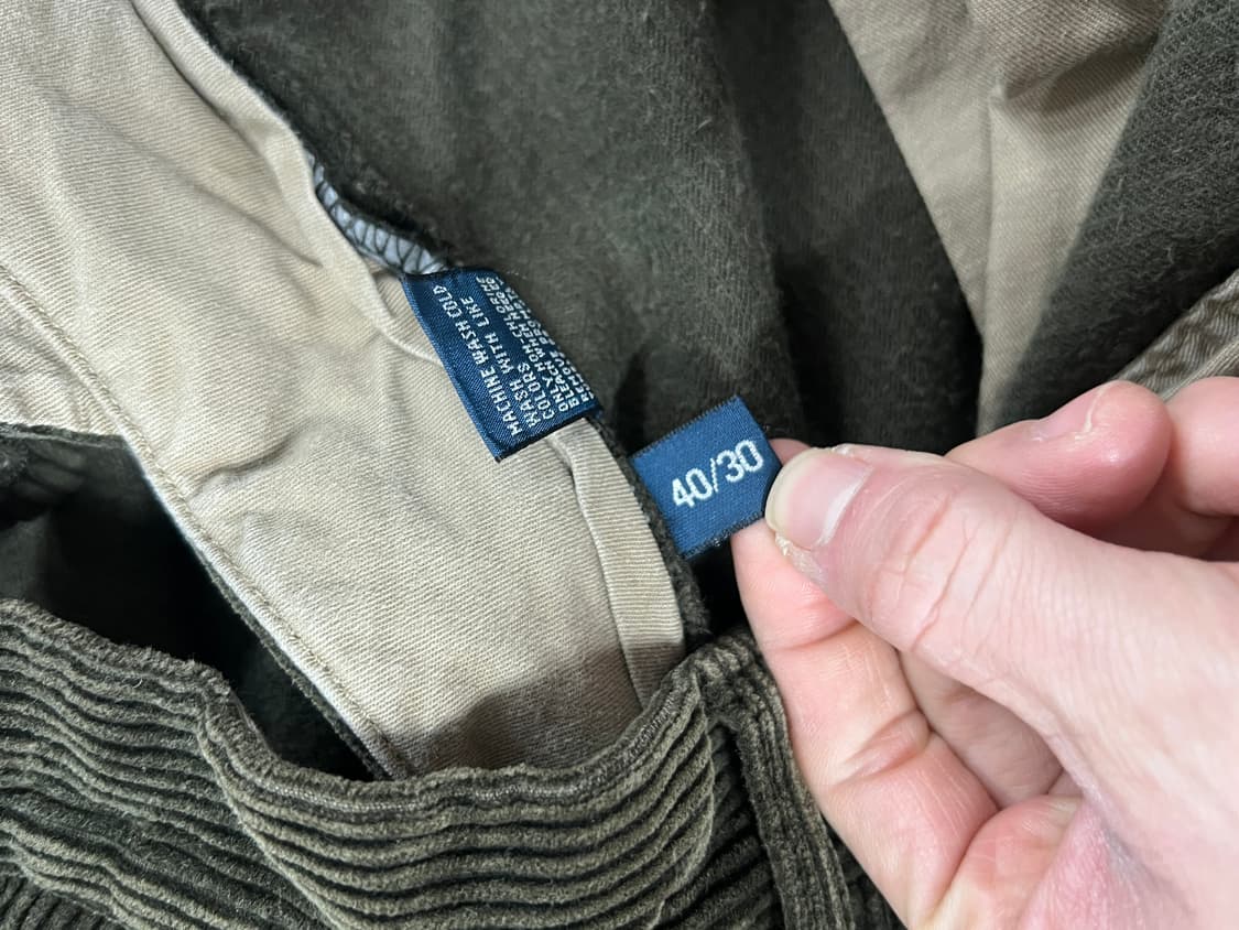 Polo Ralph Lauren 폴로 랄프로렌 카키 코듀로이 팬츠 상품이미지7