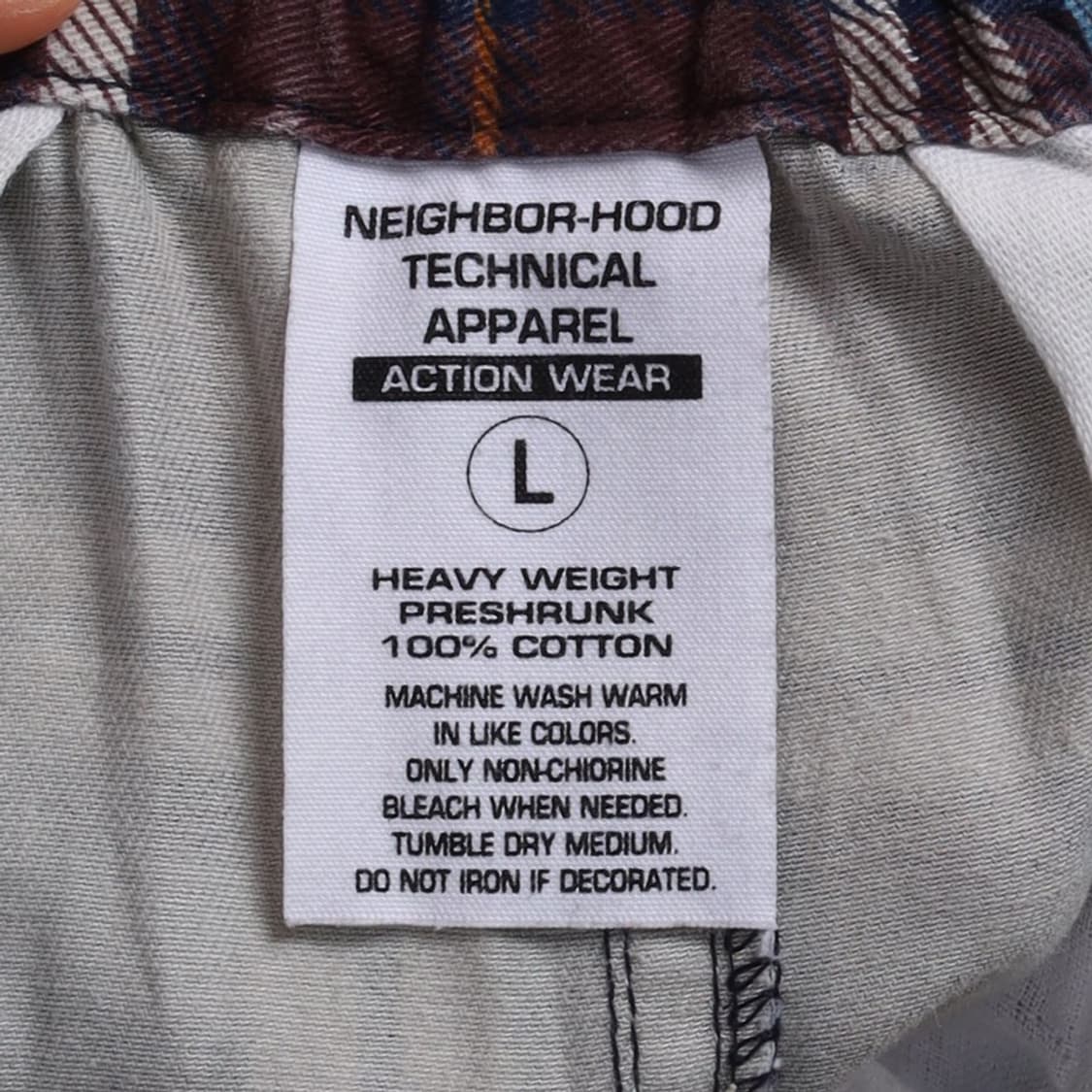 네이버후드 Neighborhood Check Pattern Shorts  상품이미지8