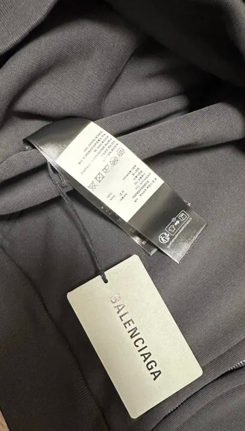 XL 새상품급 발렌시아가 인사이드 아웃 후드집업 상품이미지4