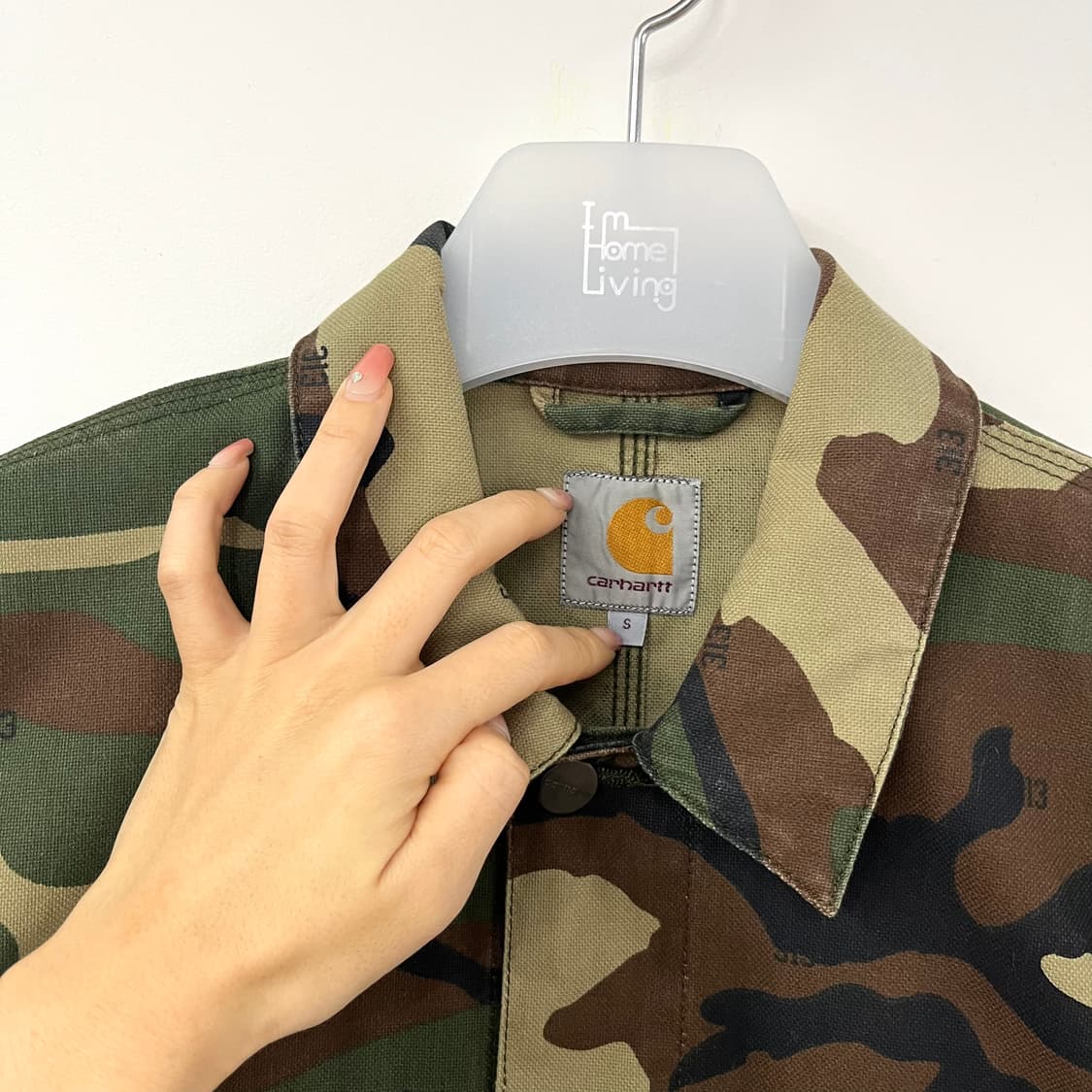 칼하트 카모 미시건 초어 코트 워크 자켓 상품이미지5