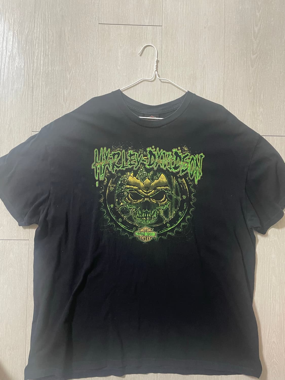Harley davidson / skull t shirt 2xl 상품이미지1