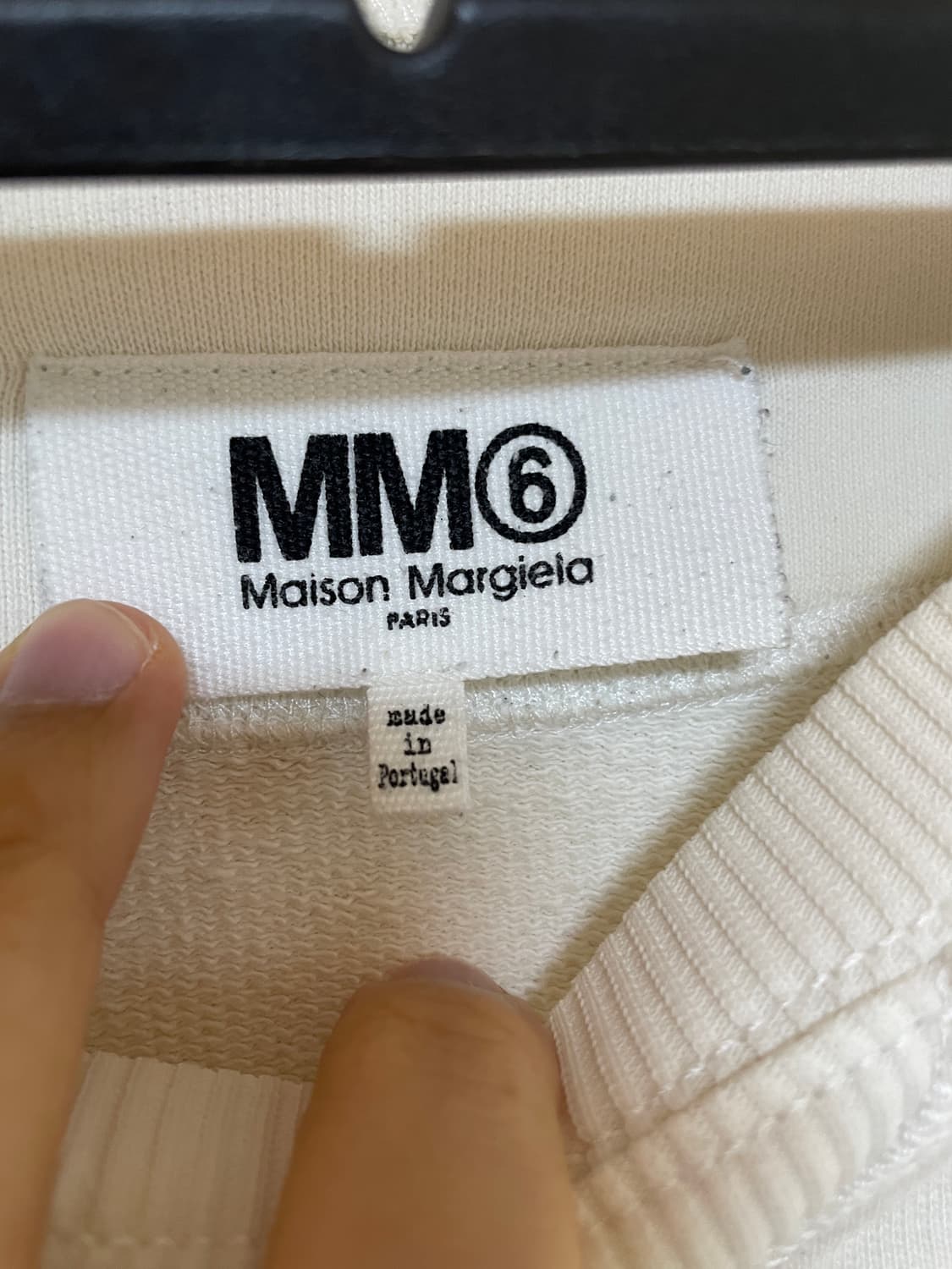 MM6 스티치 오버핏 맨투맨 M 상품이미지4