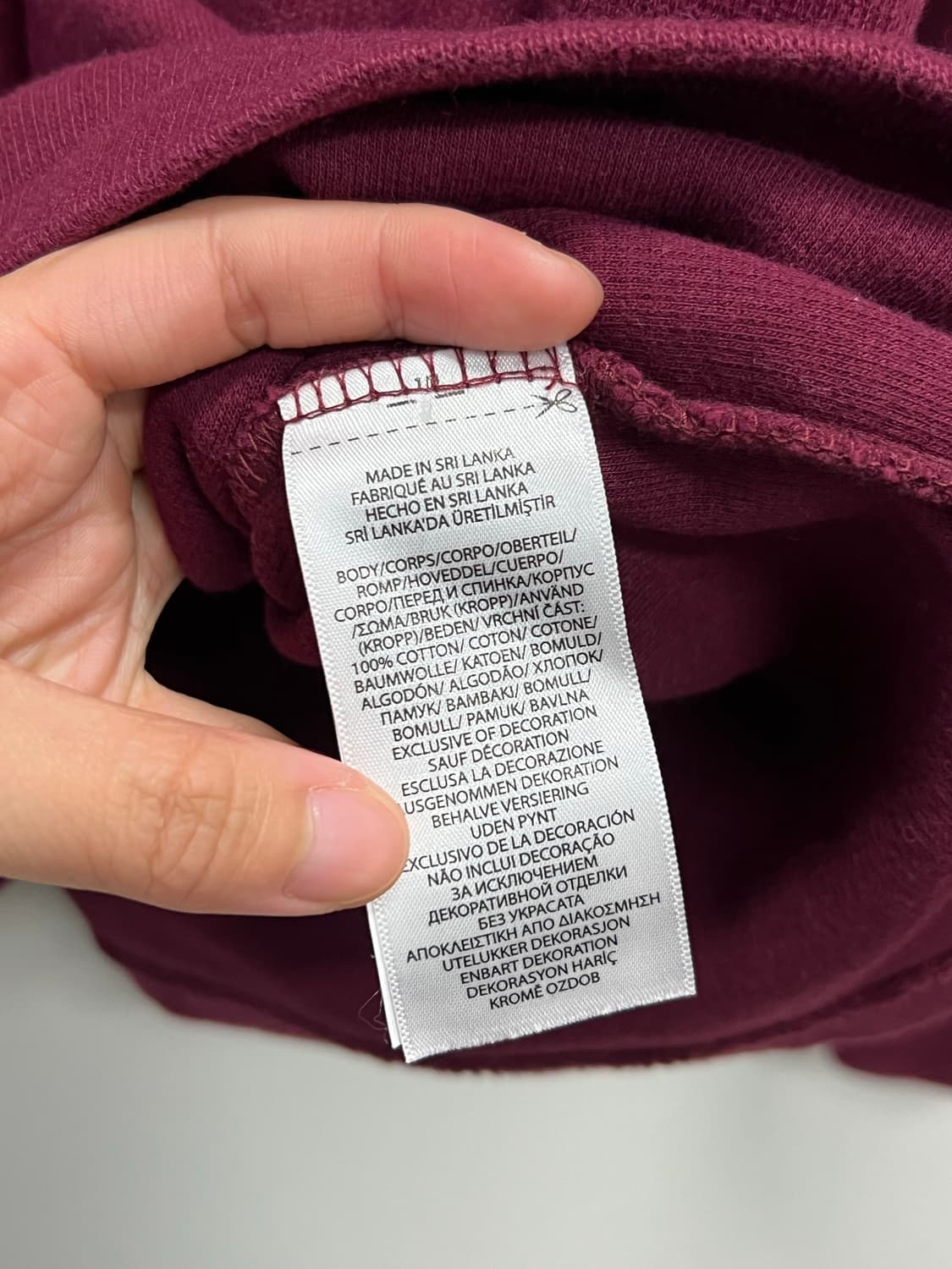 (L) 폴로랄프로렌 하프집 니트 버건디 상품이미지6