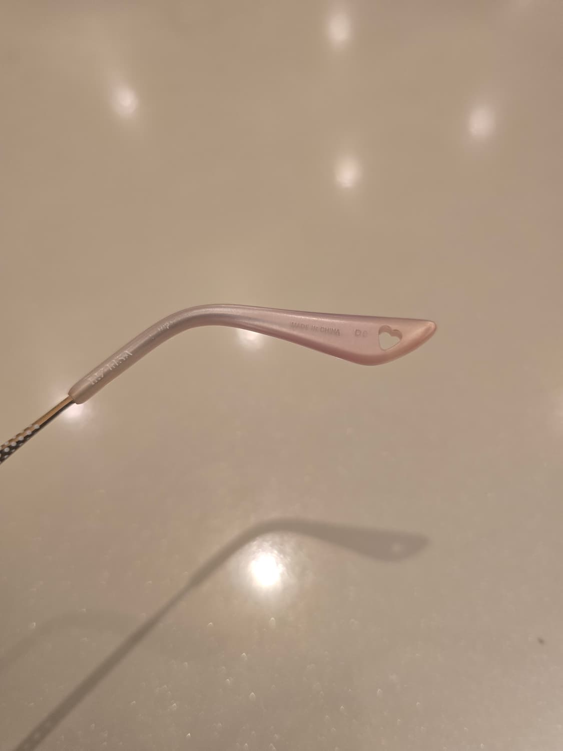 Liz Lisa 리즈리사 도트 하트 로즈골드 안경 상품이미지6