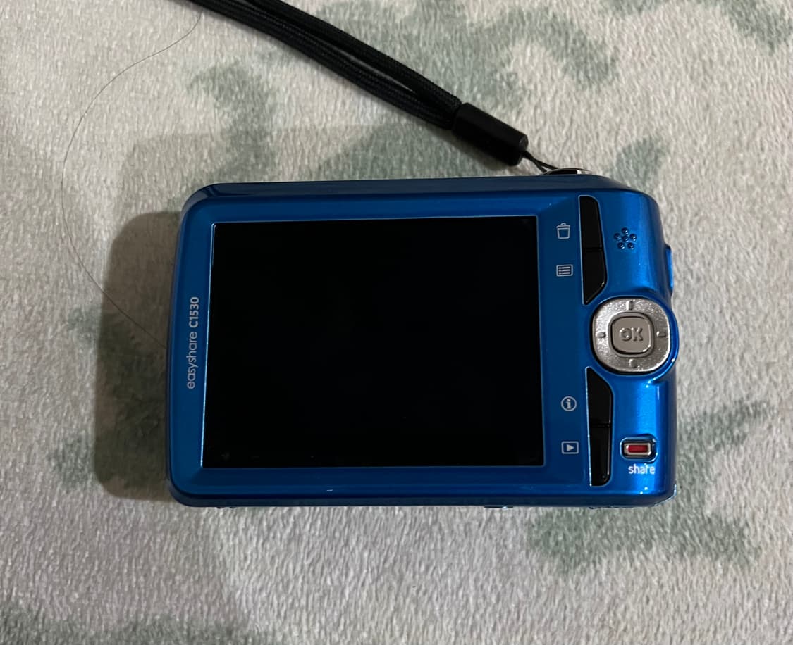 코닥 c1530 쨍한  블루 빈티지 카메라 디카 상품이미지2