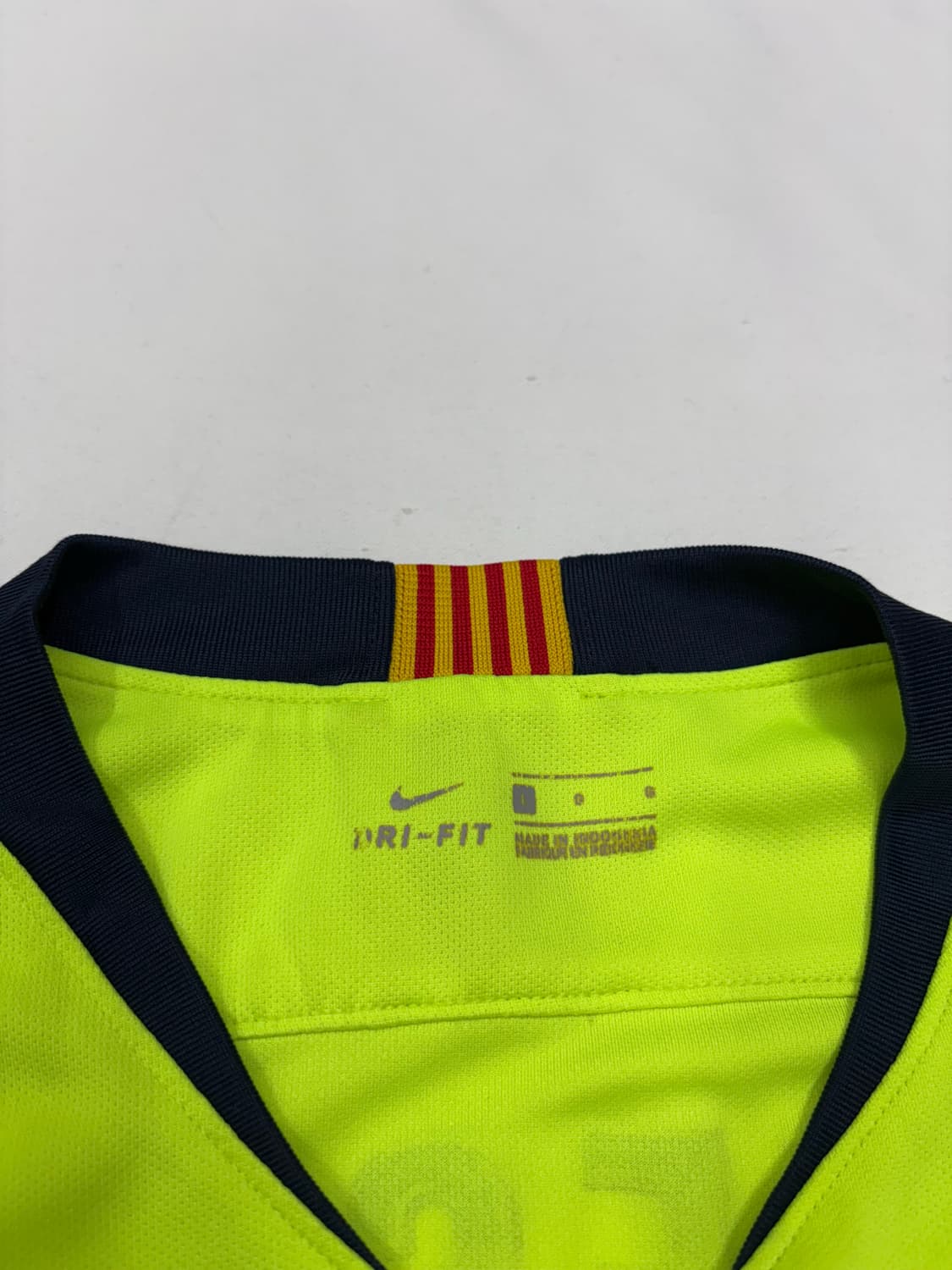 18 19 나이키 FC 바르셀로나 메시 어웨이 브레스 스타디움 축구 져지 상품이미지5