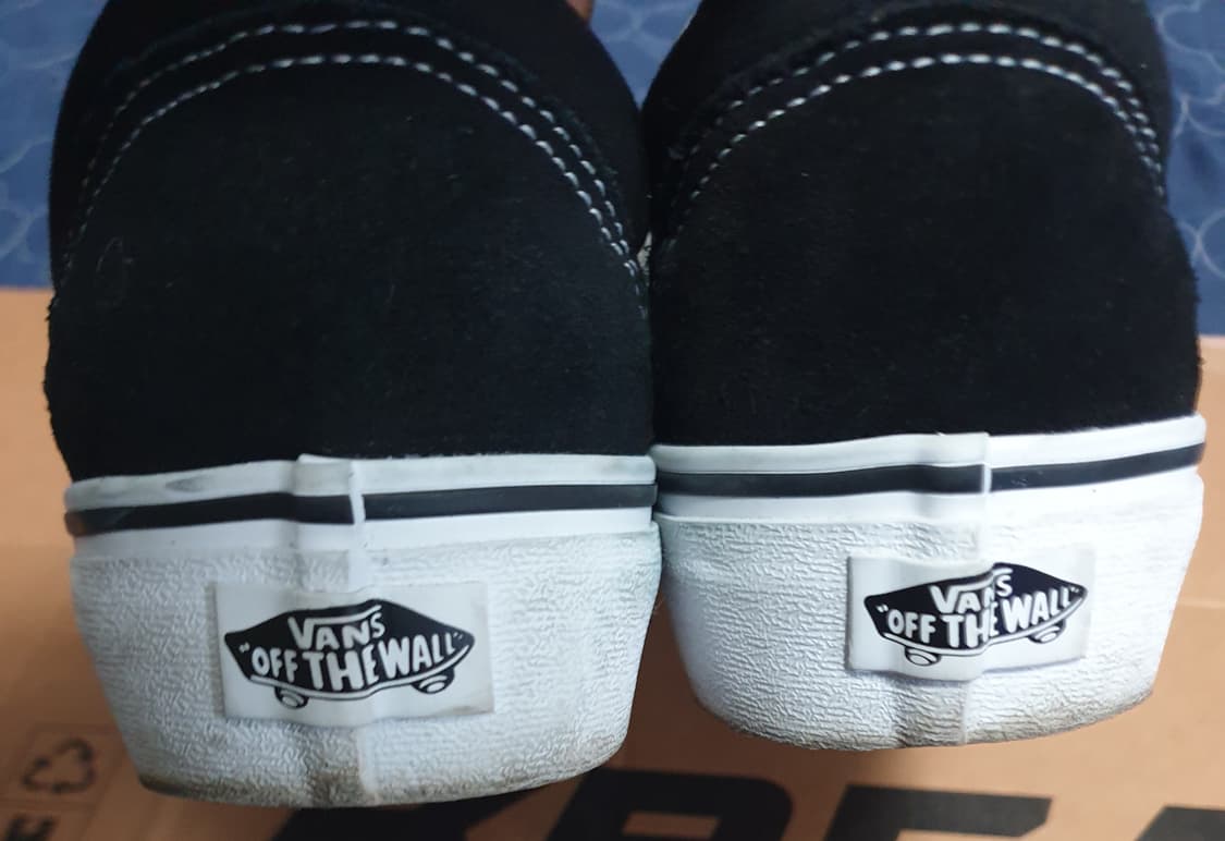 반스 올드스쿨 플랫폼 스니커즈 블랙 (270) 굽4cm 상품이미지4