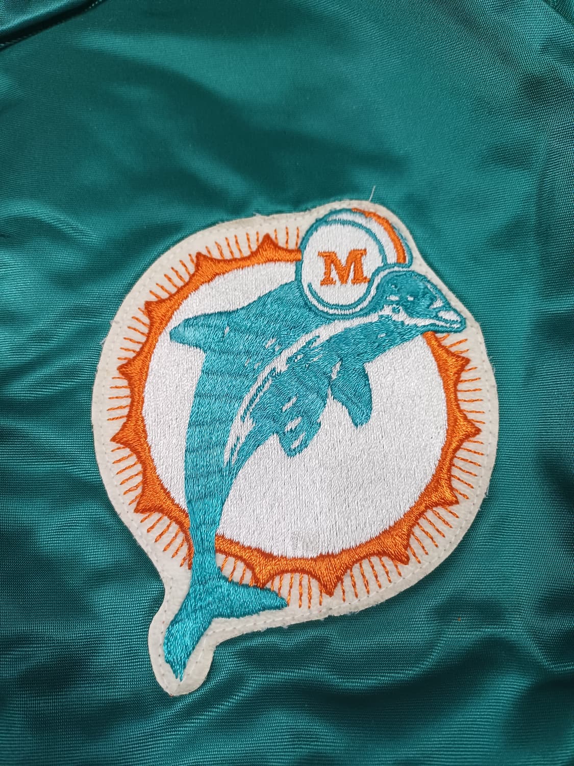 Chalk Line 마이애미 돌핀스 스타디움 바시티 자켓 상품이미지3