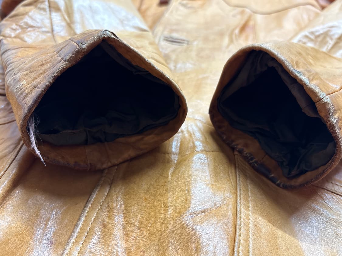 70's 릭달튼 웨스턴 레더 자켓 상품이미지9