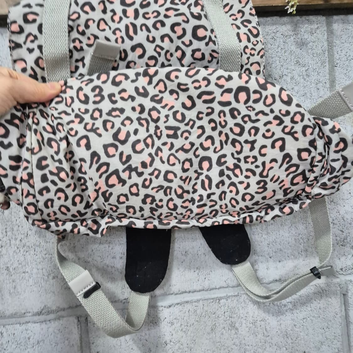 키플링 희귀 레오파드 백팩 상품이미지5