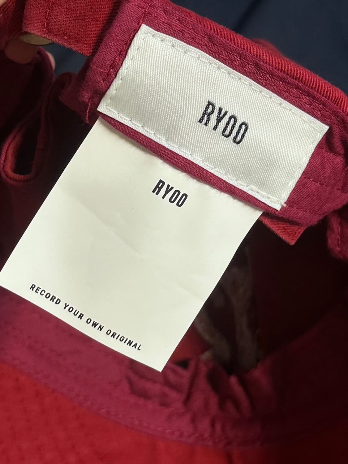 Ryoo 캡 상품이미지3