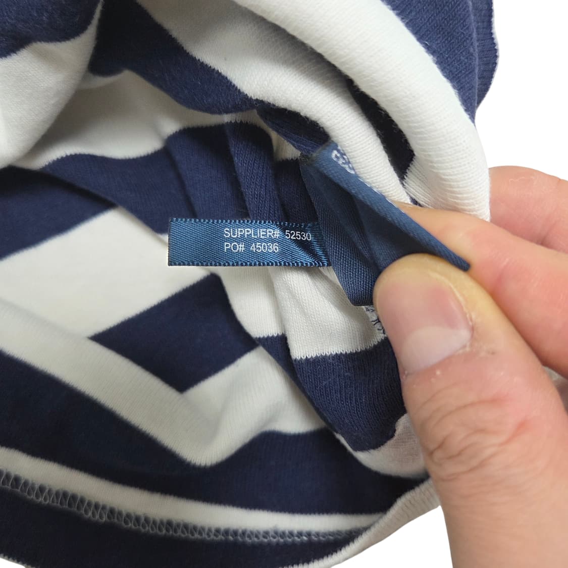 Polo Ralph Lauren 폴로 랄프로렌 브이넥 스트라이프 반팔 상품이미지3