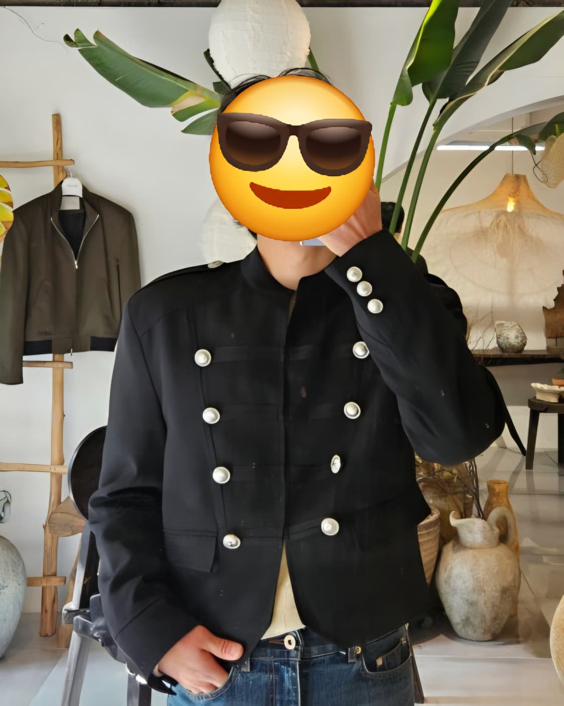 헬렛 HELET 나폴레옹 자켓 L사이즈 새상품 상품이미지3